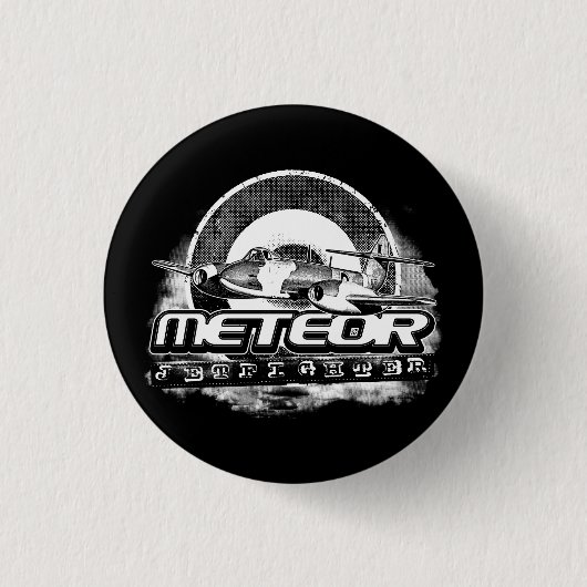 Meteor Pinback Button Button (Voorkant)