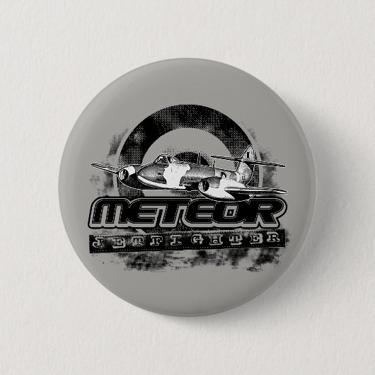 Meteor Pinback Button Button (Voorkant)