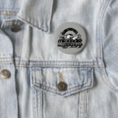 Meteor Pinback Button Button (In situ)