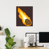 Meteor Poster (Thuiskantoor)