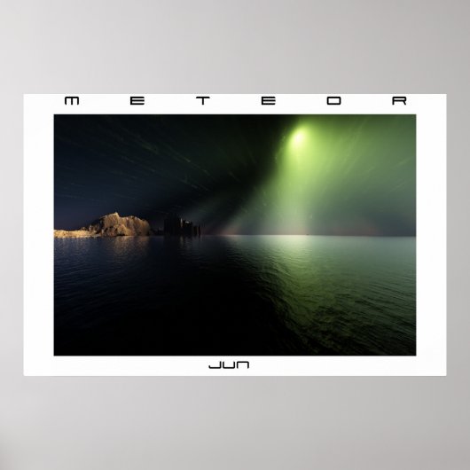 Meteor Poster (Voorkant)