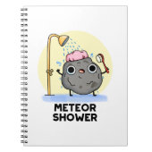 Meteor Shower Funny Science Pun Notitieboek (Voorkant)