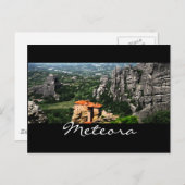 Meteora Griekenland Briefkaart (Voorkant / Achterkant)