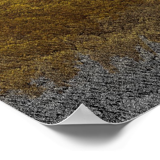 Meteora Griekenland Rock Mountains Reizen Poster (Hoek)