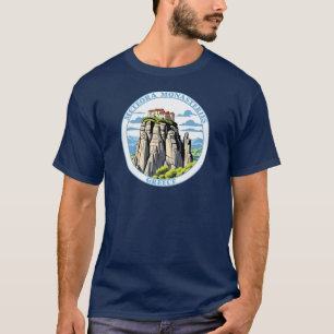 Meteora Kloosters Griekenland T-shirt