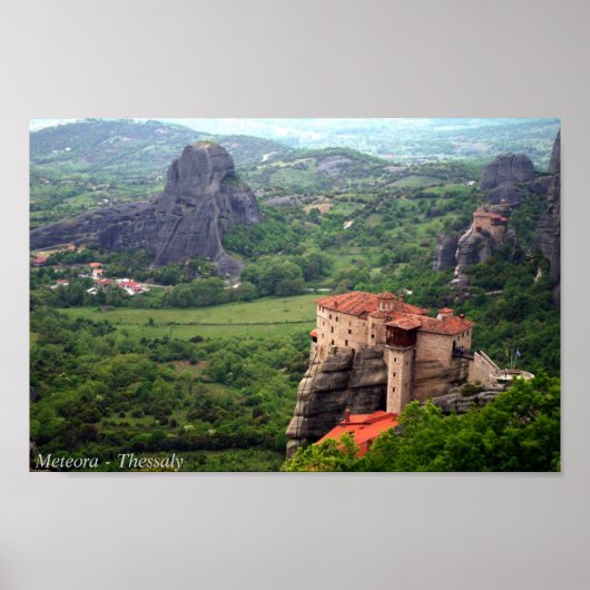 Meteora - Thessalië Poster (Voorkant)