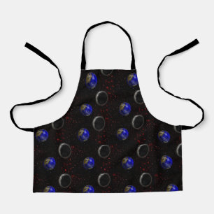 Meteoriet en aarde, Kinder full print Schort