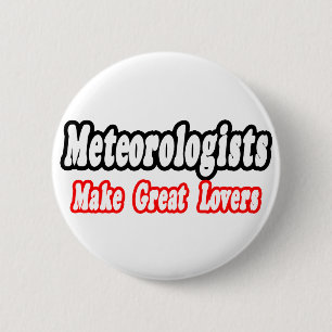 Meteorologen maken grote liefhebbers ronde button 5,7 cm