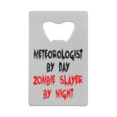 Météorologue Zombie Slayer (Dos)