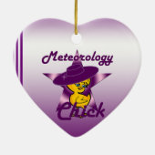 Meteorology Chick #9 Keramisch Ornament (Achterkant)