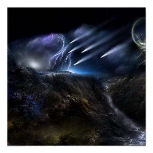 Meteors Perfect Poster (Voorkant)