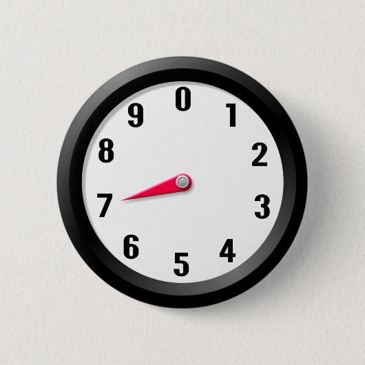 meter 7 ronde button 5,7 cm (Voorkant)