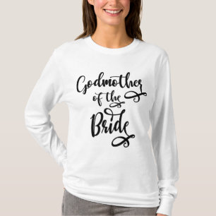 Meter van de bruid t-shirt
