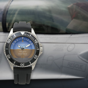 Meter voor standaanwijzers voor Vliegtuigen Horloge