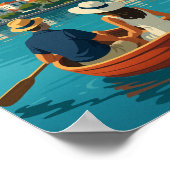 Methana Greece Dreamy Poster (Hoek)