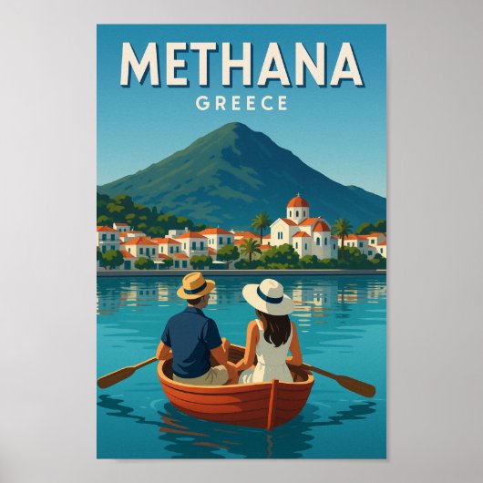 Methana Greece Dreamy Poster (Voorkant)
