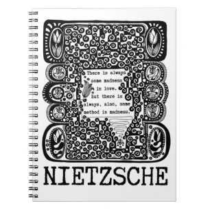methode in de MADNESS-filosofie, citaat van Nietzs Notitieboek