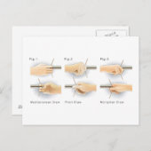 Methoden Tekenbows Kyudo Archery Yumi Bow Draw Briefkaart (Voorkant / Achterkant)