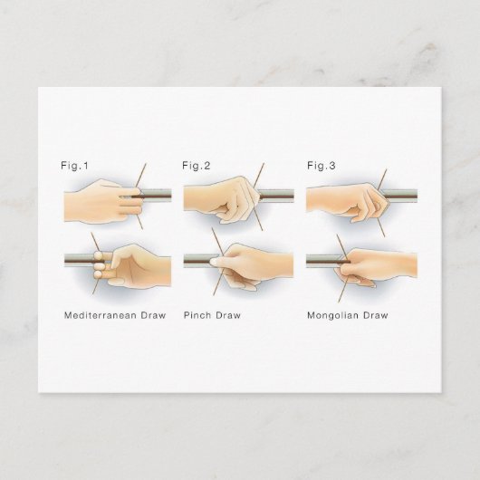 Methoden Tekenbows Kyudo Archery Yumi Bow Draw Briefkaart (Voorkant)