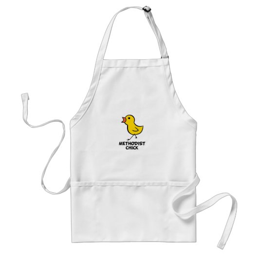 Methodist Chick Apron Standaard Schort (Voorkant)
