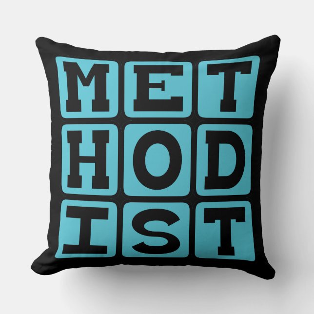 Methodist, Protestantse christendom Kussen (Voorkant)
