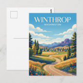Methowvallei VS Briefkaart (Voorkant / Achterkant)
