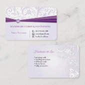 Métiers faits main et cartes de voeux (Devant / Derrière)