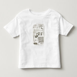 Meting van het tuinggereedschap van de "Encycloop" Kinder Shirts