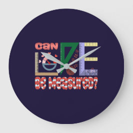 Metingen van liefde grote klok