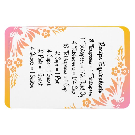 Metingsequivalenten Bloemenkoelkastmagneet Magneet (Horizontaal)