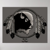 Metis Art Poster Spirit Animal Inative Print Poste (Voorkant)