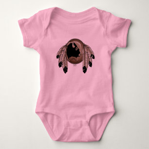 Metis Baby Shirten First Nations Art Baby Shirt