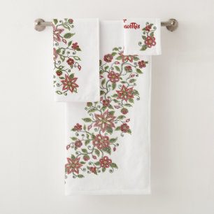 Metis Beading Bath-handdoeken stelt standaard kuns Bad Handdoek
