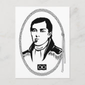 Metis Briefkaarten First Metis Leader Postards (Voorkant)