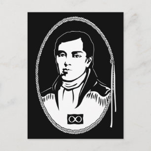 Metis Briefkaarten First Metis Leader Postards