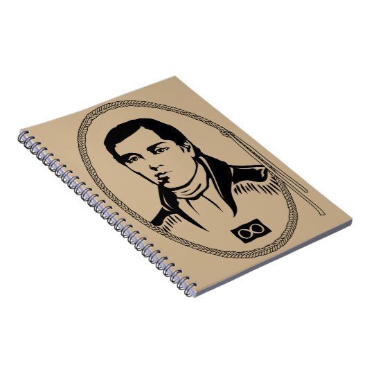 Metis Carnet Cuthbert Grant Journal des livres Cad (Côté Droit)