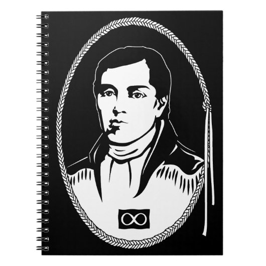 Metis Carnet Cuthbert Grant Journal des livres Cad (Devant)