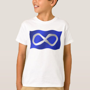 Metis Drapeau Enfants T-shirt Première nation Tee 
