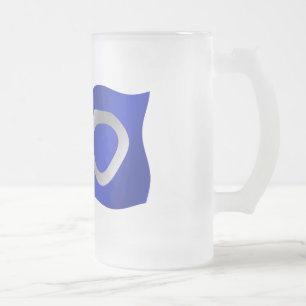 Metis Flag Beer Mok First Nations Art Mokken Cups