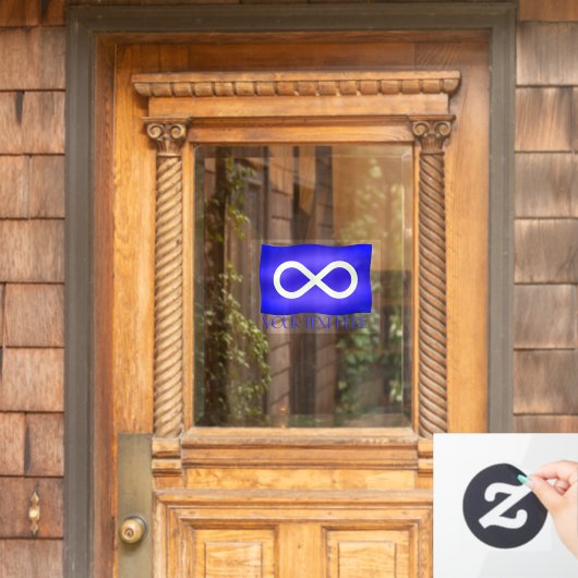 Metis Flag Decals Personaliseert de Decalen van he (Huis Deur)
