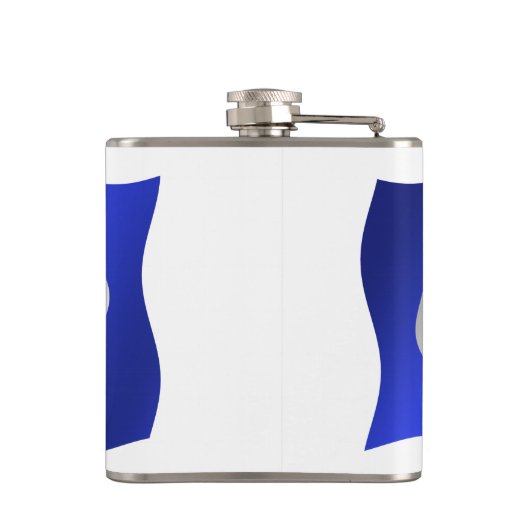 Metis Flag Flask op maat gesneden Metis Drink Kolv Heupfles (Achterkant)