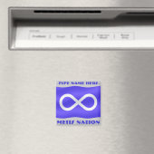 Metis Flag Fridge Magnet Personalized Metis Magnet Magneet (Insitu (Vaatwasser))