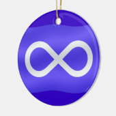 Metis Flag Ornament First Nations Keepsakes (Links)