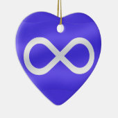 Metis Flag Ornament Personalized Metis Decorting (Rechts)