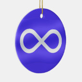 Metis Flag Ornament Personalized Metis Decorting (Rechts)