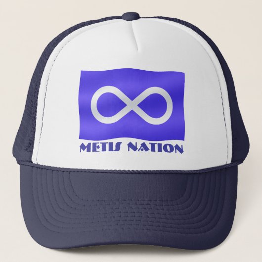 Metis Flag Pet Personalized Metis Pet Baseball Pet (Voorkant)