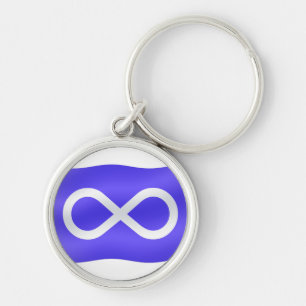 Metis Flag Sleutelhanger First Nations Pride Sleut