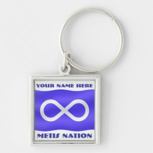 Metis Flag Sleutelhanger Personalized Metis Sleute