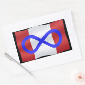 Metis Flag Stickers Canadian Metis Sticker (Envelop)