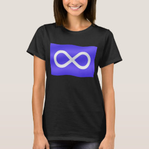 Metis Flag Vrouwen Organisch First NationT-shirt T-shirt
